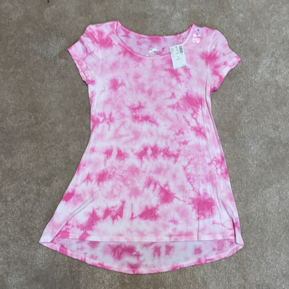 Justice, size 10, hi/low long tee